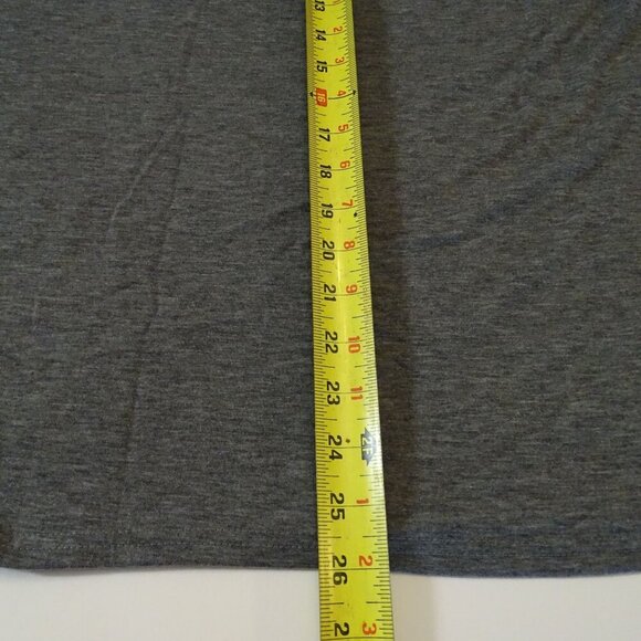 Nashville Music City Graphic T-Shirt Short Sleeve Women Size L Grey Crew Neck - Picture 5 of 5